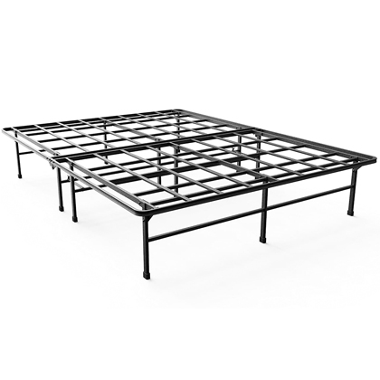 Best Bed Frames 2021 Reviews Inn Of, Zinus High Profile Smartbase Queen Metal Bed Frame